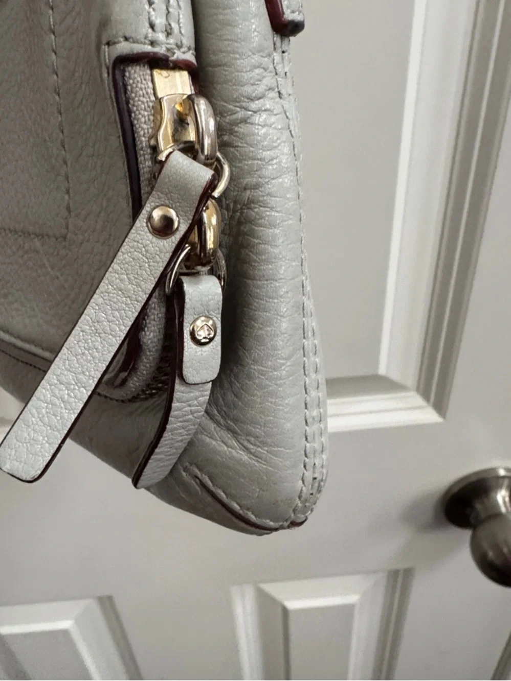 kate spade compact pebbled